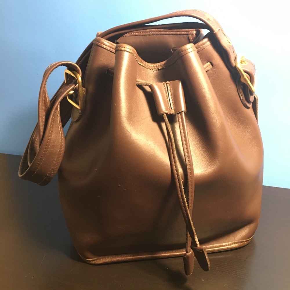 Vintage Coach Bucket Bag